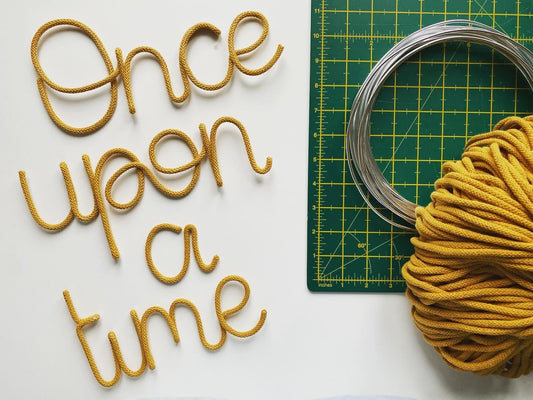 'Once upon a time' Wire Writing