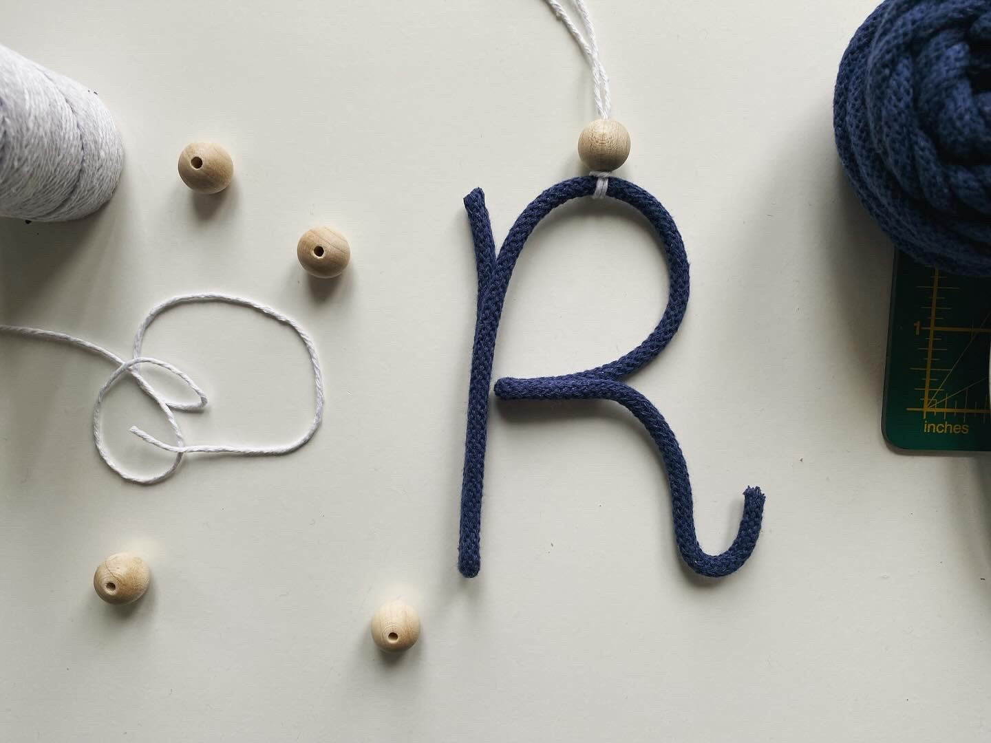 Personalised Wire Hanging Letter