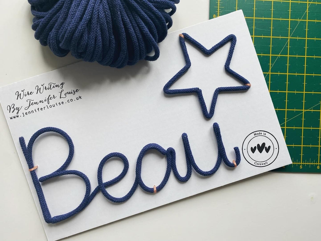 Custom Wire Name or Word Sign - Classic Colours