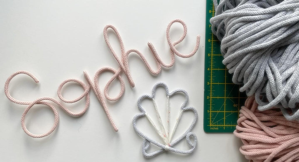 Custom Wire Name or Word Sign - Classic Colours