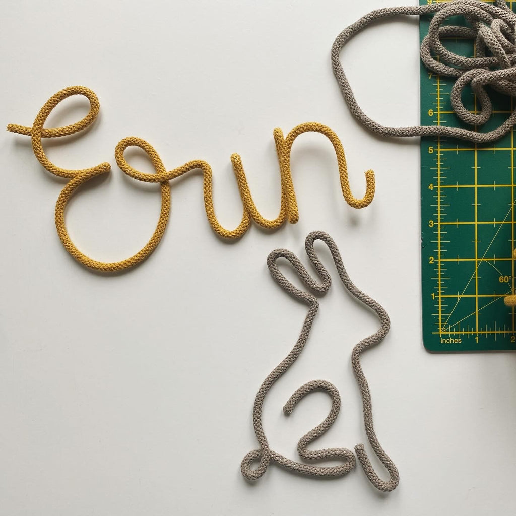 Custom Wire Name or Word Sign - Classic Colours