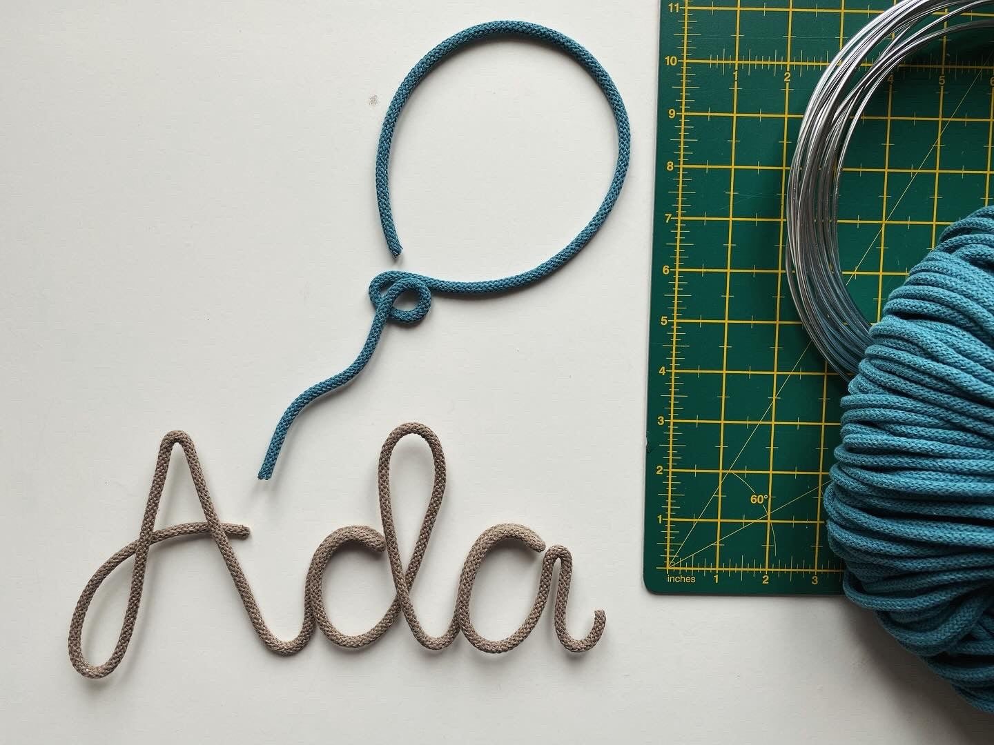 Custom Wire Name or Word Sign - Classic Colours