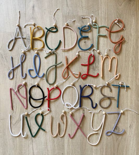 Personalised Wire Hanging Letter