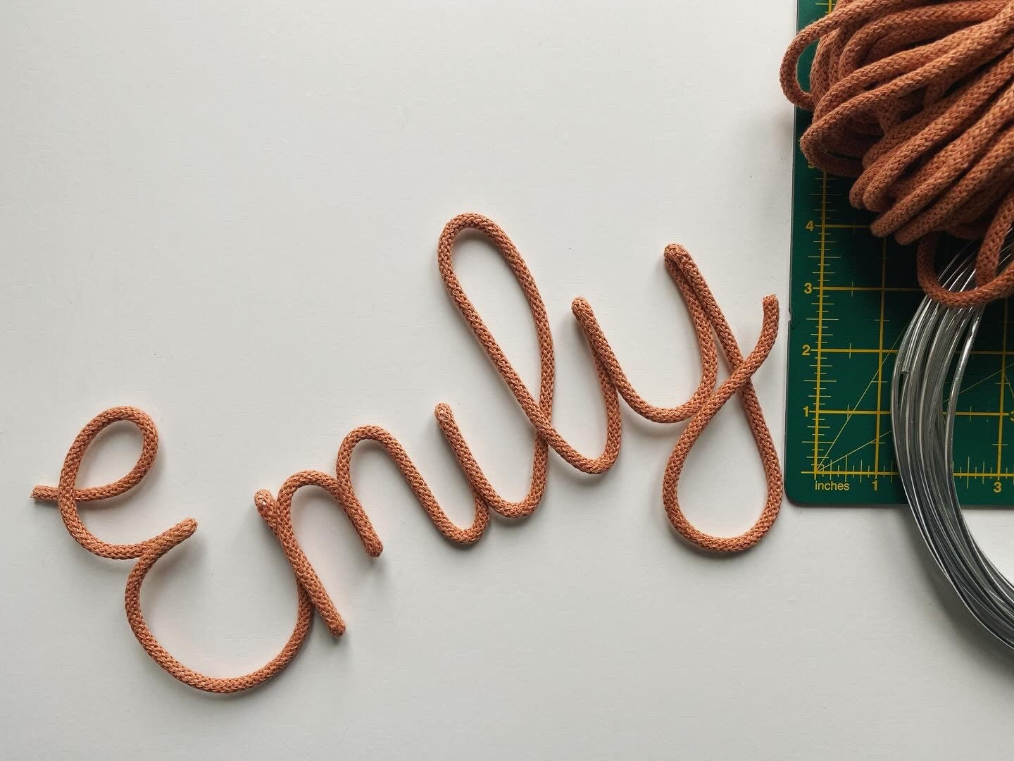 Custom Wire Name or Word Sign - Limited Edition Colours