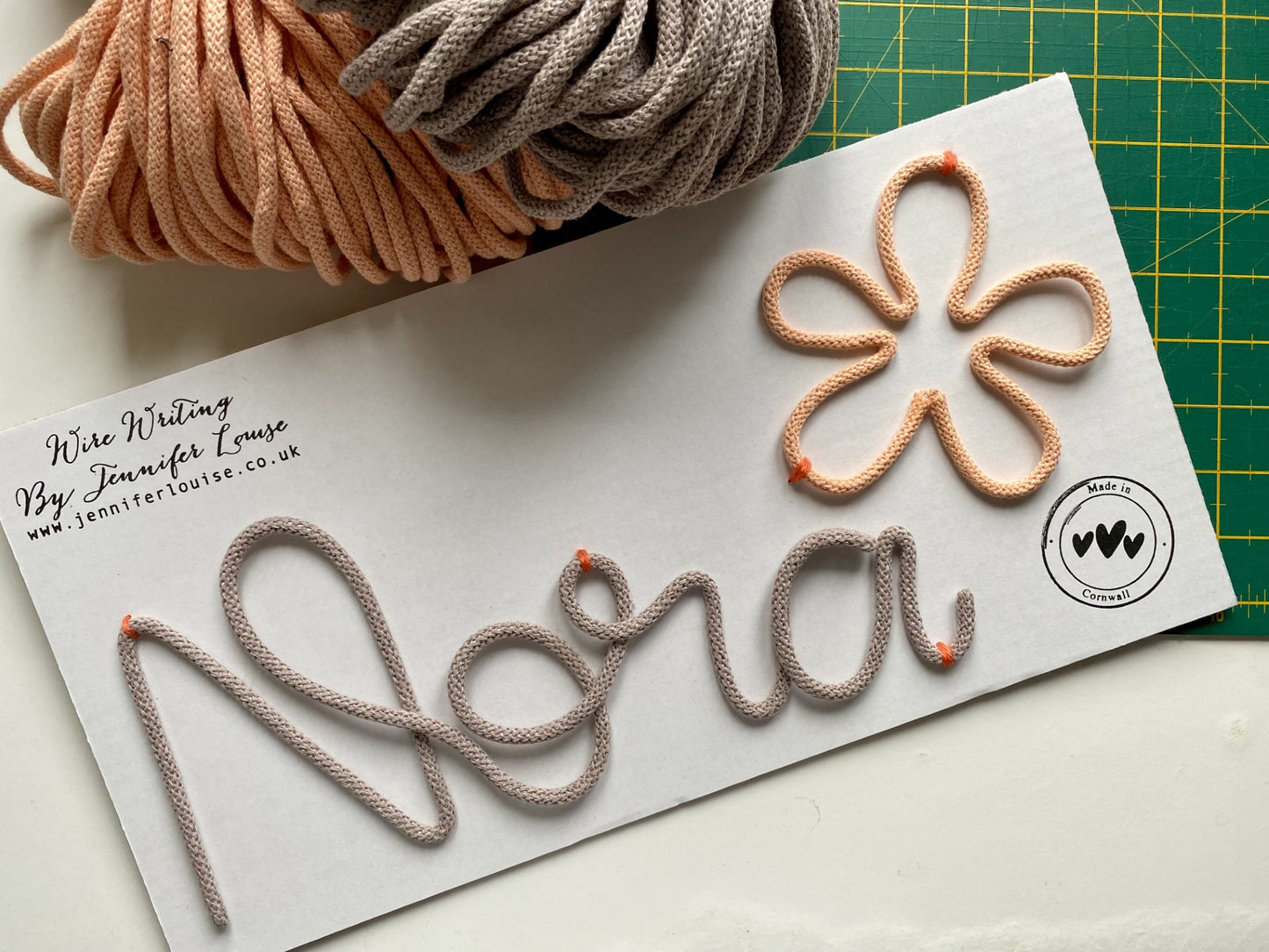 Custom Wire Name or Word Sign - Limited Edition Colours